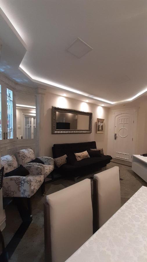 Lindo Flat No Edificio Cosmopolitan, Com Garagem E Piscina Apartment Santos  Ngoại thất bức ảnh
