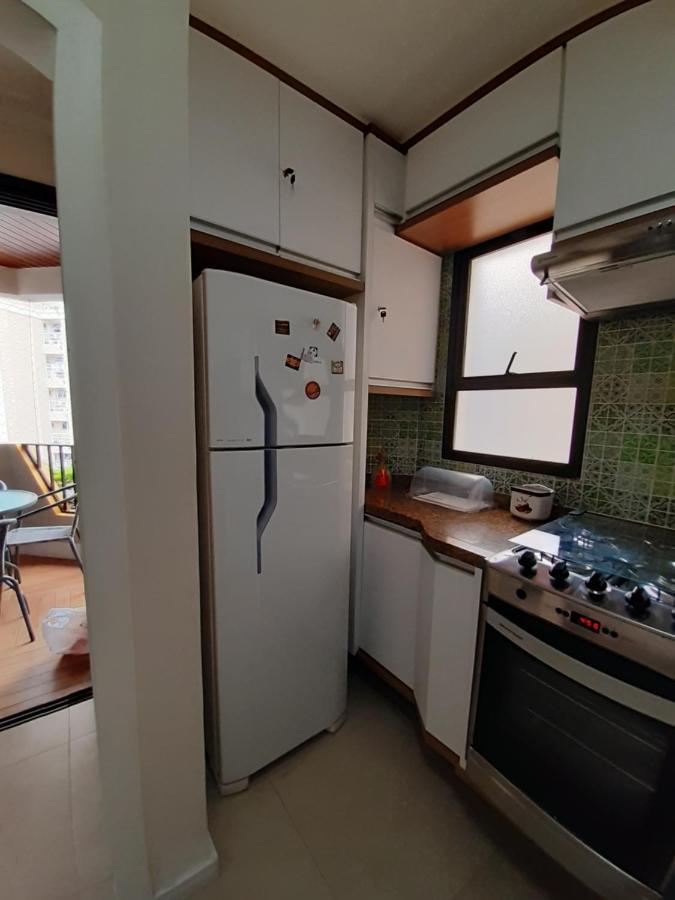 Lindo Flat No Edificio Cosmopolitan, Com Garagem E Piscina Apartment Santos  Ngoại thất bức ảnh