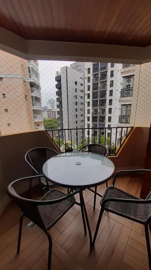 Lindo Flat No Edificio Cosmopolitan, Com Garagem E Piscina Apartment Santos  Ngoại thất bức ảnh