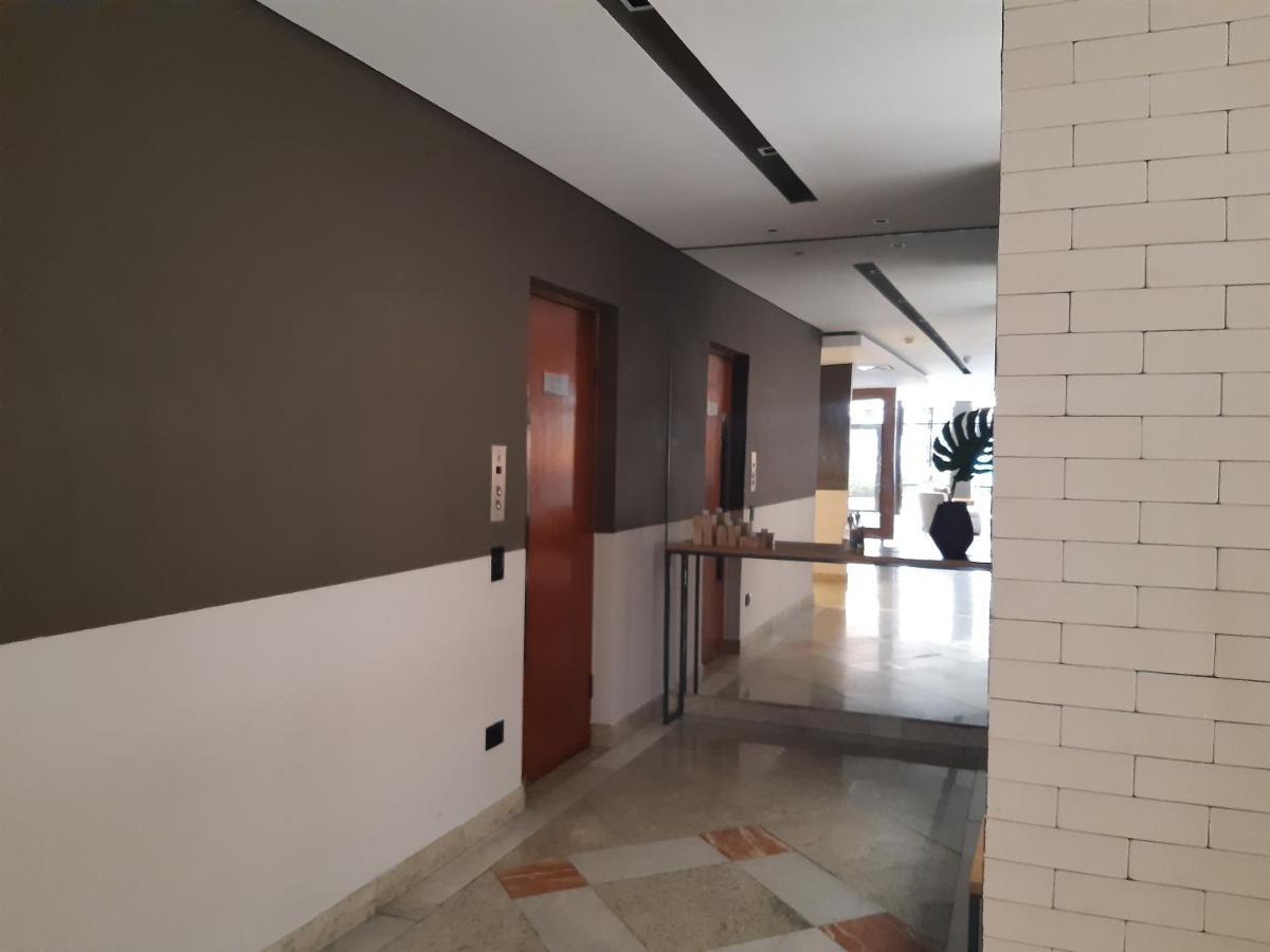 Lindo Flat No Edificio Cosmopolitan, Com Garagem E Piscina Apartment Santos  Ngoại thất bức ảnh